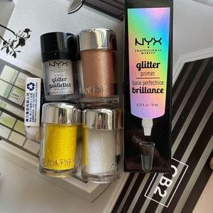 Glitters and a new glitter primer